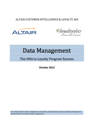 Data Management: The DNA to Loyalty Program Success