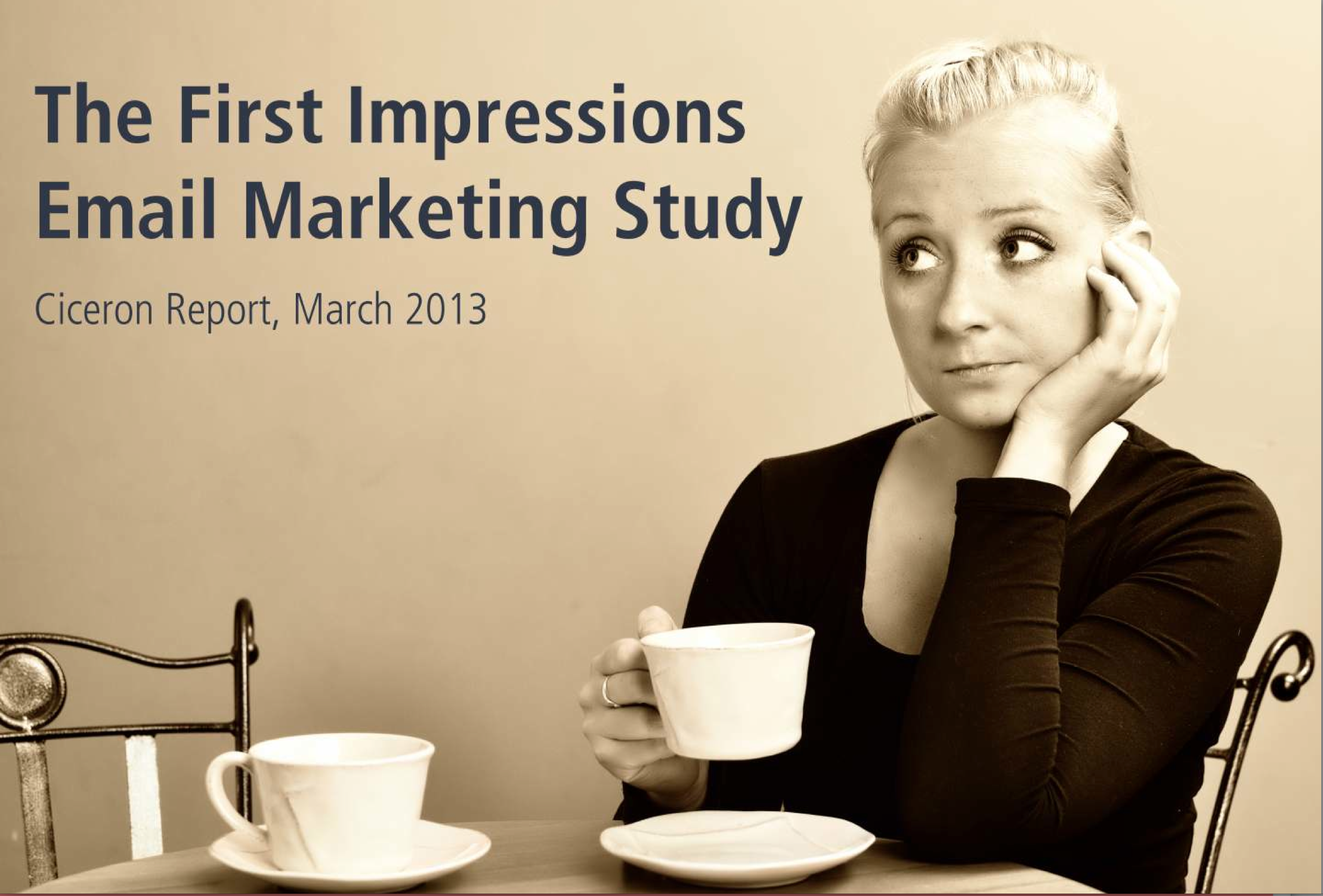 The First Impressions Email Marketing Study
