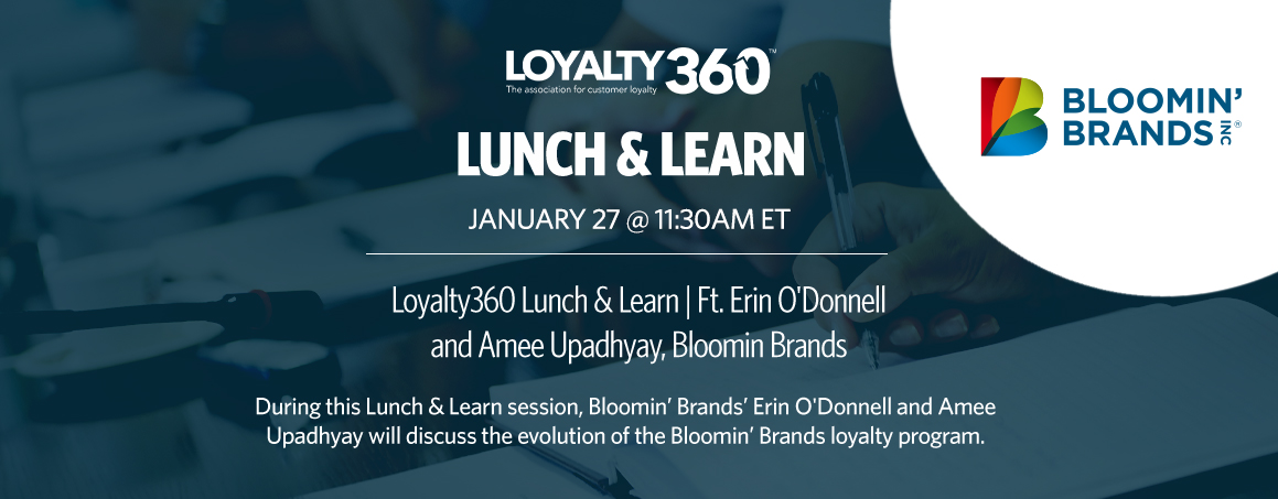 Loyalty360 Lunch & Learn - Erin O