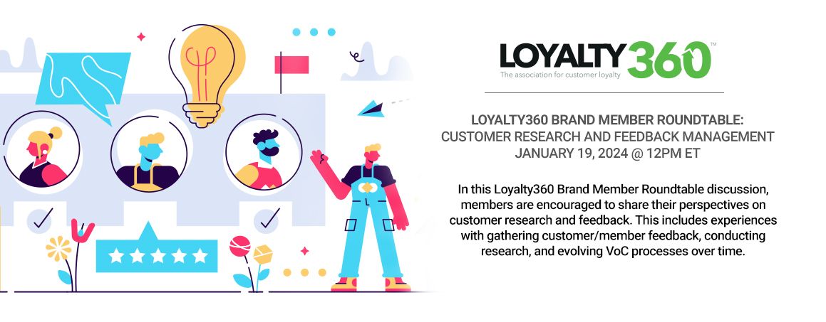 Loyalty360 Lunch & Learn  – Customer Research and Feedback Management (Meeting kickoff presented by Cinemark)