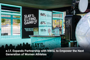 e.l.f. Expands Partnership with NWSL to Empower the Next Generation of Women Athletes