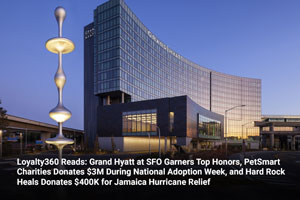 Grand Hyatt at SFO Garners Top Honors, 