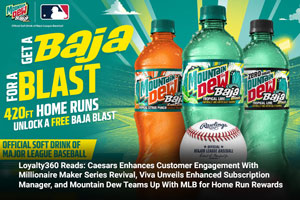 Loyalty360 Reads: Caesars Enhances Customer Engagement With Millionaire Maker Series Revival, Viva Unveils Enhanced Subscription Manager, and Mountain Dew Teams Up With MLB for Home Run Rewards