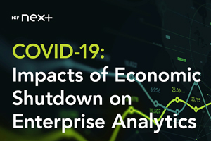 Impacts of Economic Shutdown on Enterprise Analytics