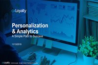 Personalization and Analytics, A Simple Path to Success [Customer Expo 2019]