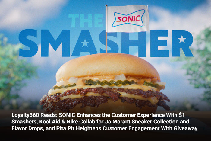 SONIC Enhances the Customer Experience With $1 Smashers, 