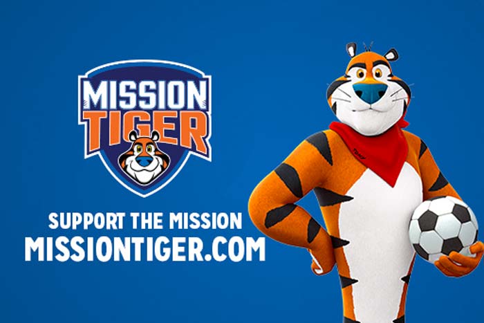 Tony the Tiger and Mission Tiger Partner with Stop & Shop to Give Kids Access to Sports