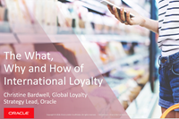 The What, the Why, and the How of International Loyalty [Customer Expo 2018]
