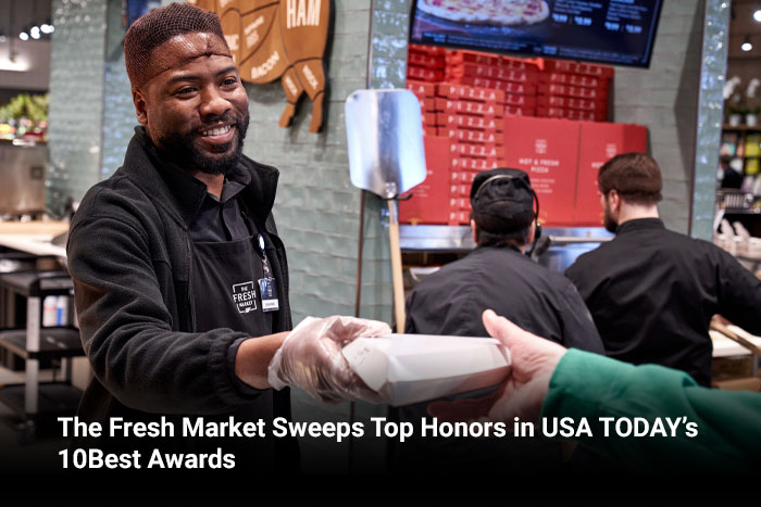The Fresh Market Sweeps Top Honors in USA TODAY’s 10Best Awards
