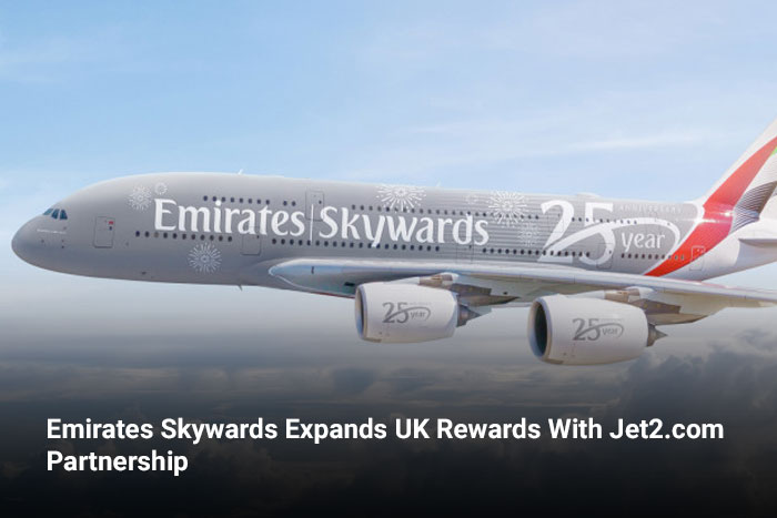 Emirates Skywards Expands UK Rewards With Jet2.com Partnership