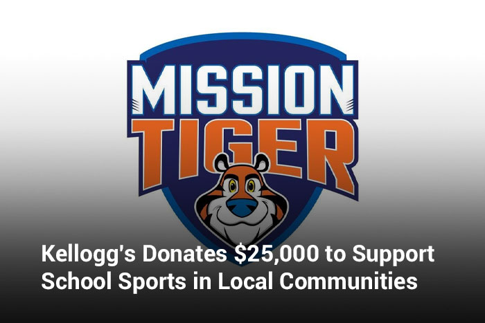 Kellogg’s Donates $25,000 to Support School Sports in Local Communities