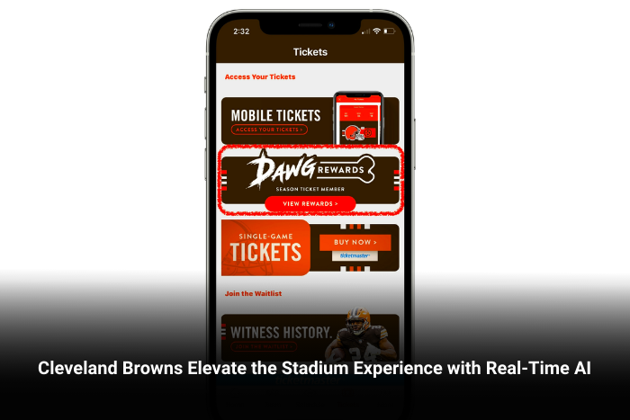 Cleveland Browns Elevate the Stadium Experience with Real-Time AI  