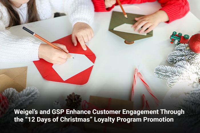Weigel’s and GSP Enhance Customer Engagement Through the “12 Days of Christmas” Loyalty Program Promotion
