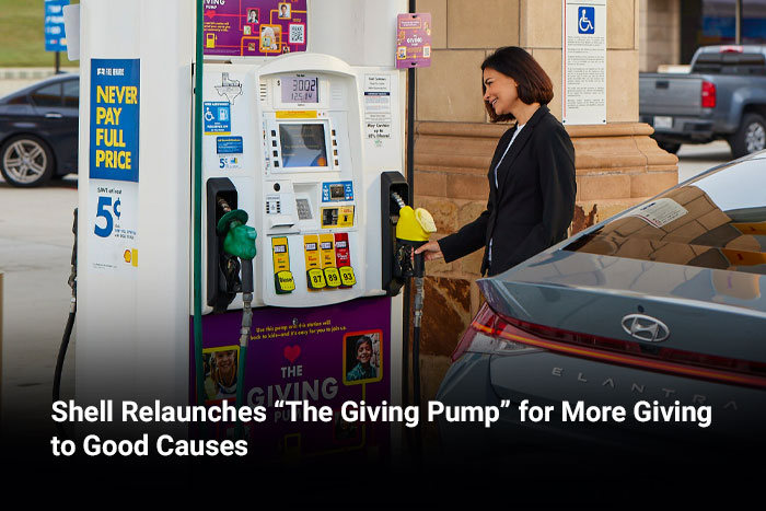 Shell Relaunches “The Giving Pump” for More Giving to Good Causes 