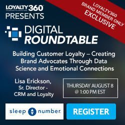 Loyalty360 August 2019 Brand Fireside Chat Featuring Lisa Erickson, Sleep Number