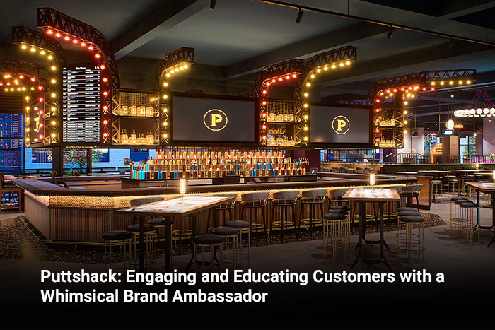 Puttshack: Engaging and Educating Customers with a Whimsical Brand Ambassador 