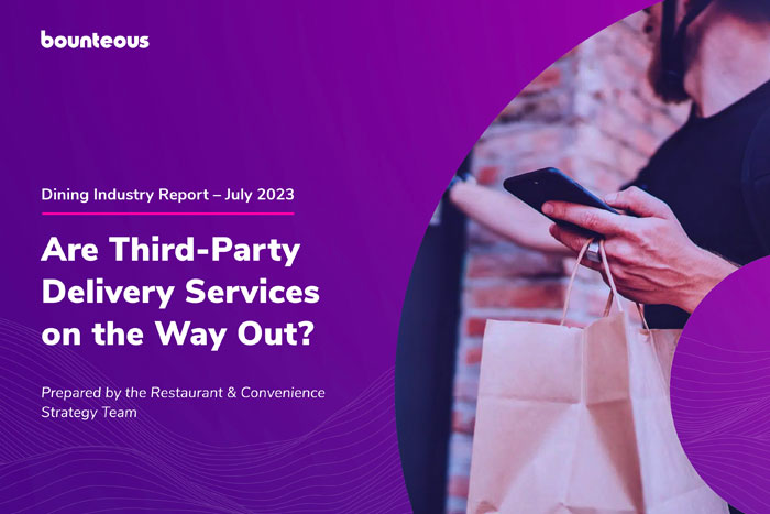 July 2023 Industry Report: Are Third‑Party Delivery Services on the Way Out?
