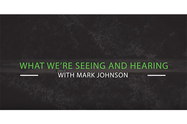 What We're Seeing and Hearing: January 22nd, 2018
