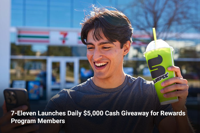 7-Eleven Launches Daily $5,000 Cash Giveaway for Rewards Program Members