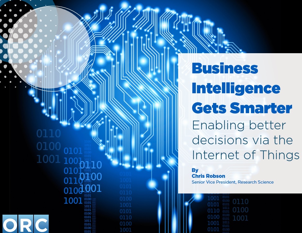 Business Intelligence Gets Smarter Enabling Better Decisions via the Internet of Things