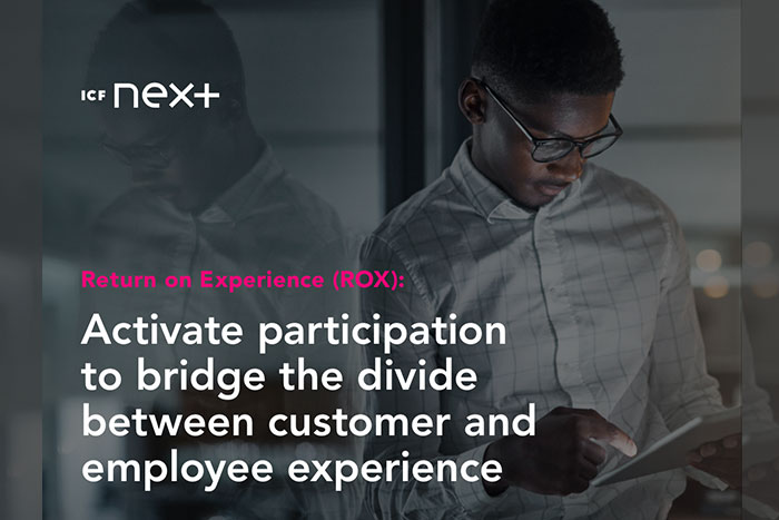 Return on Experience (ROX): Activate Participation to Bridge the Divide Between Customer and Employe