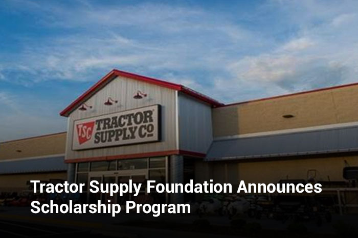 Tractor Supply Foundation Announces Scholarship Program