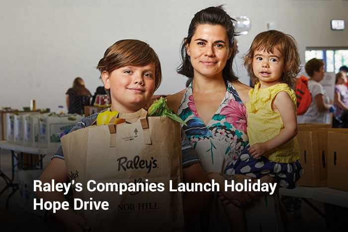 Raley’s Companies Launch Holiday Hope Drive
