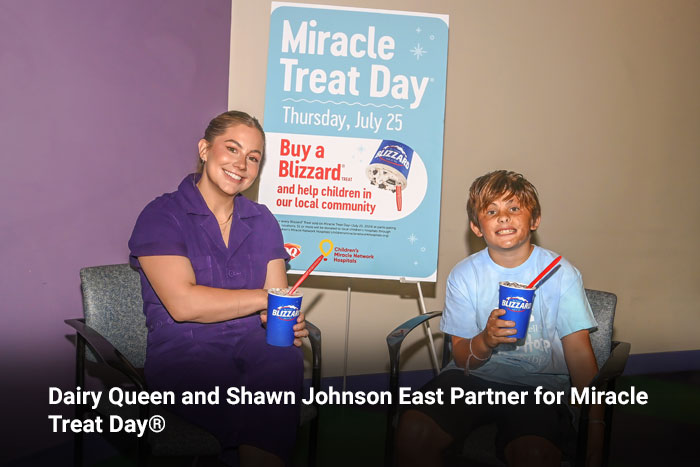 Dairy Queen and Shawn Johnson East Partner for Miracle Treat Day® 