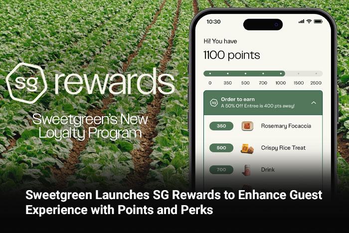 Sweetgreen Launches SG Rewards to Enhance Guest Experience with Points and Perks