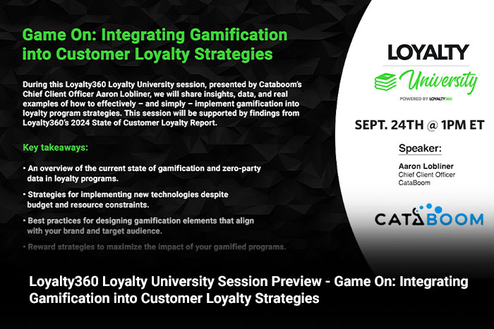 Loyalty360 Loyalty University Session Preview - Game On: Integrating Gamification into Customer Loyalty Strategies