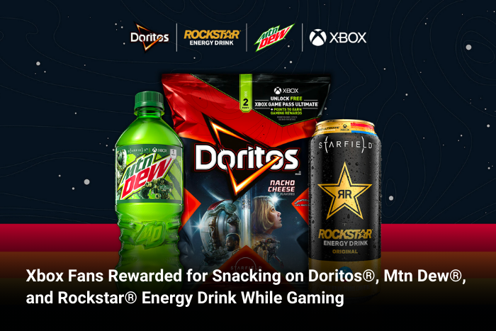 Xbox Fans Rewarded for Snacking on Doritos®, Mtn Dew®, and Rockstar® Energy Drink While Gaming