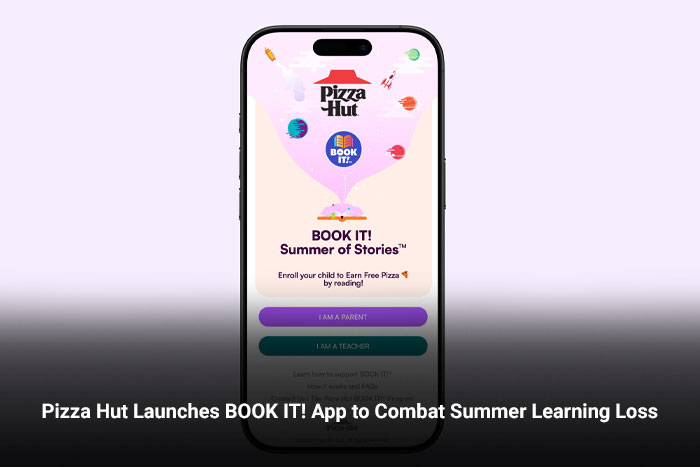 Pizza Hut Launches BOOK IT! App to Combat Summer Learning Loss