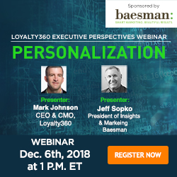 Loyalty360 Executive Perspective Webinar: Personalization