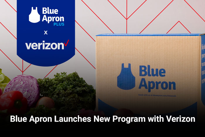 Blue Apron Launches New Program with Verizon 