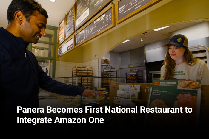 Panera Becomes First National Restaurant to Integrate Amazon One 