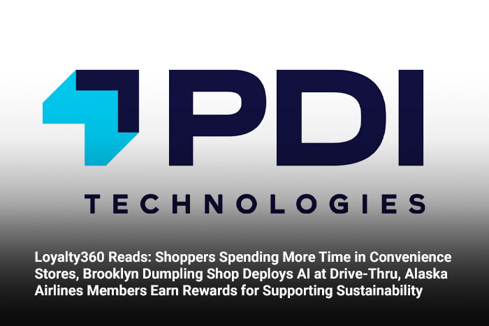 Loyalty360 Reads: Shoppers Spending More Time in Convenience Stores, Brooklyn Dumpling Shop Deploys AI at Drive-Thru, Alaska Airlines Members Earn Rewards for Supporting Sustainability 