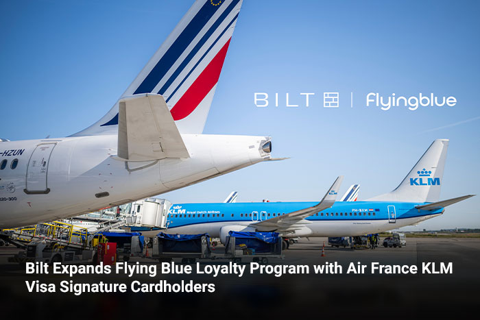 Bilt Expands Flying Blue Loyalty Program with Air France KLM Visa Signature Cardholders 