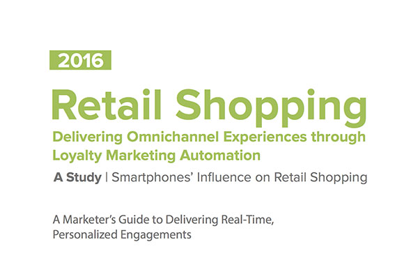 2016 Retail Shopping Study: A Marketer