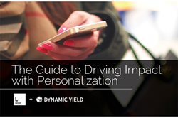 The Guide to Driving Impact with Personalization